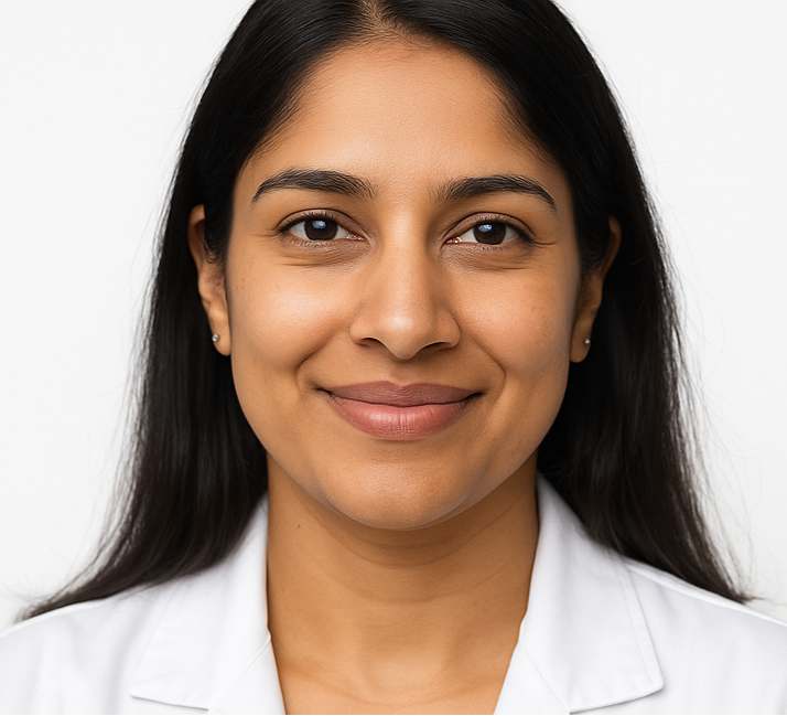 Dr. Sarah Patel, Board-Certified Dermatologist